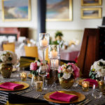Lisle de France wedding-tables-setting-flowers